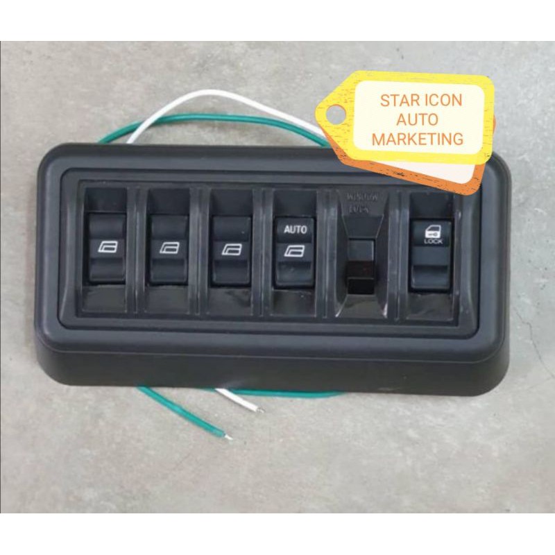 Pajero L049 Power Window Main Switch (13 wires) (OEM) | Shopee Malaysia