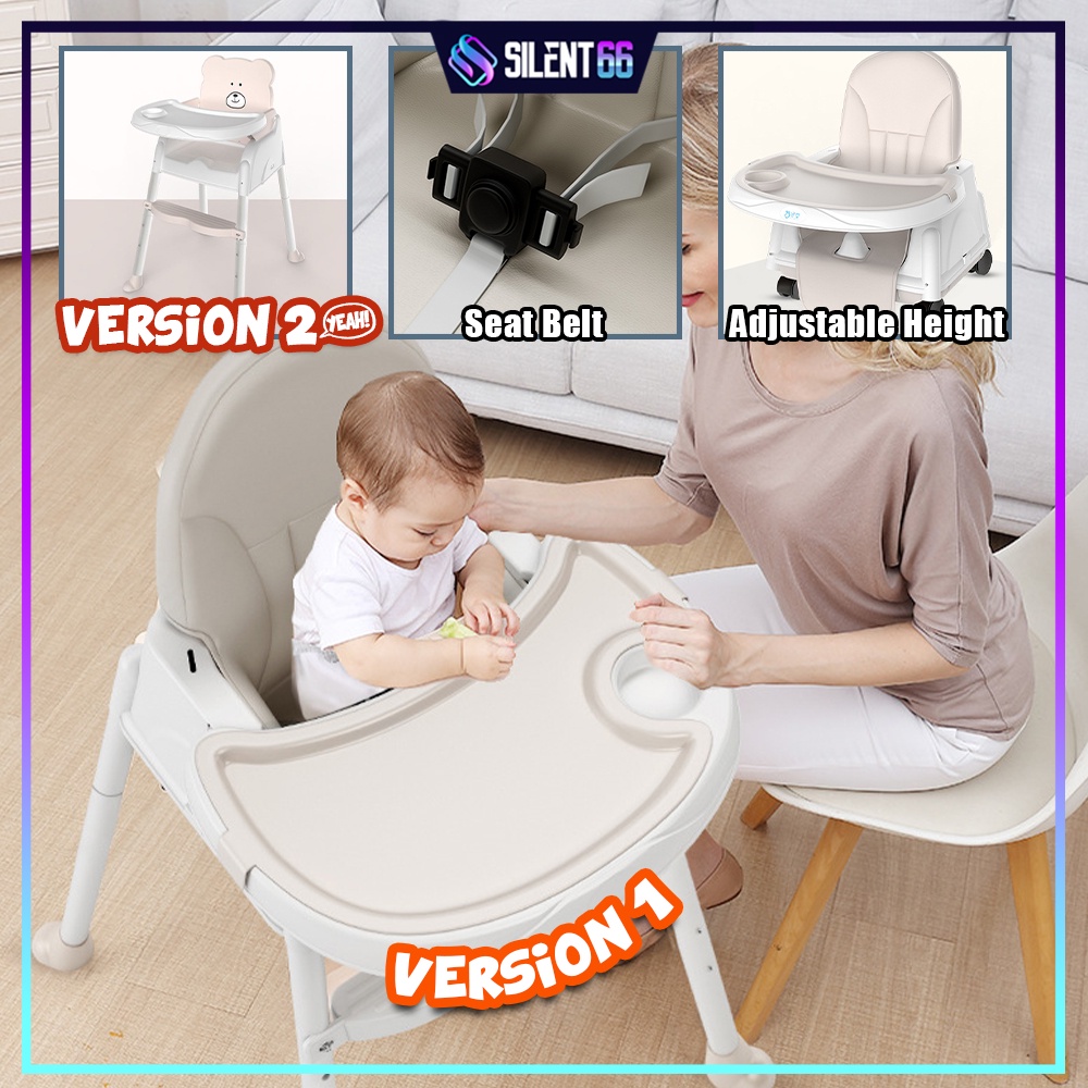 READY STOCK Adjustable Baby High Chair Feeding Chair Baby Chair Kerusi ...