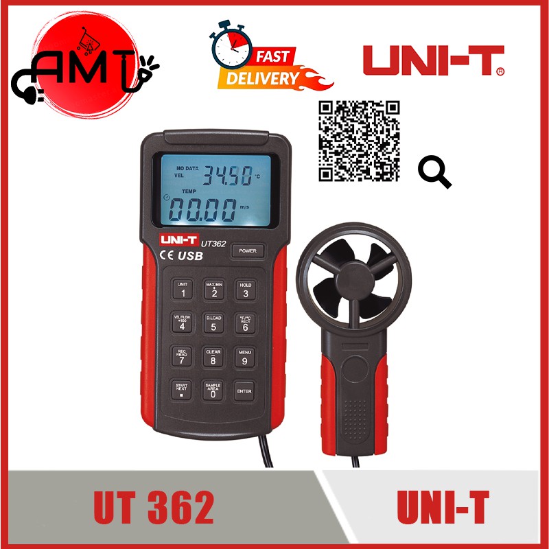 UNIT UT362 Anemometer Shopee Malaysia