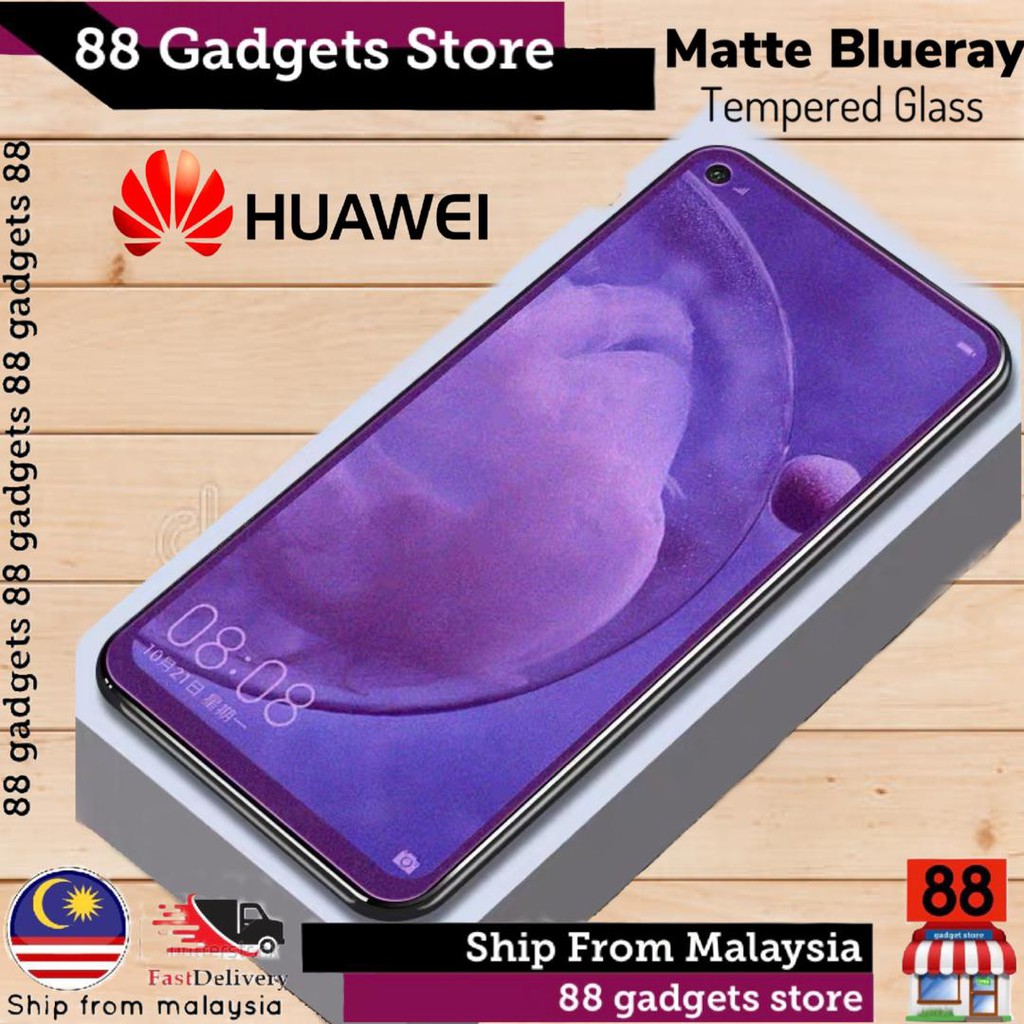 Huawei Nova Y90 Nova 7i Nova 2i Nova 3i Nova 3 3e 4e 4 Matte Anti Blueray Tempered