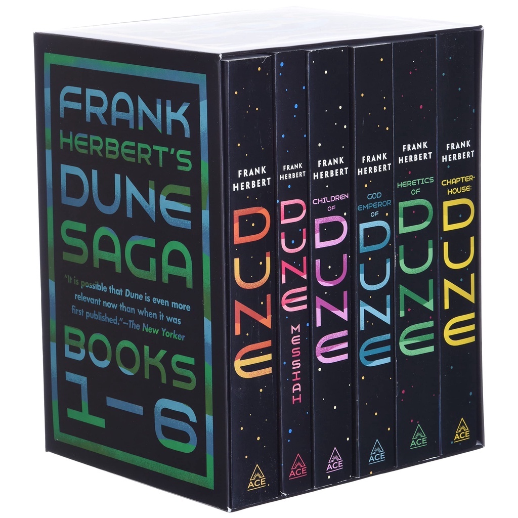 Dune Saga 6-Book Boxed Set by Frank Herbert | Shopee Malaysia