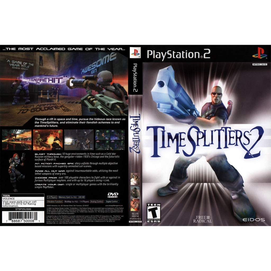 Time Splitters 2 (CD Games PS2) | Shopee Malaysia