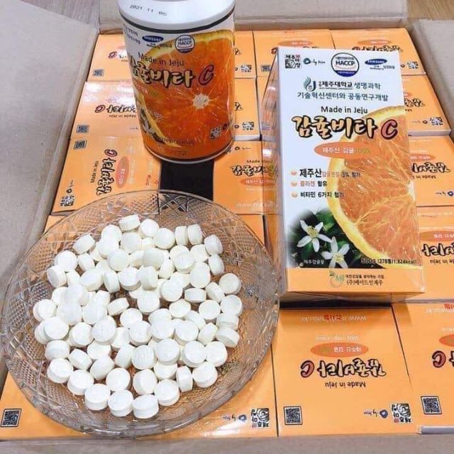  Korean Vitamin C Tablet Jeju Box 500g Shopee Malaysia