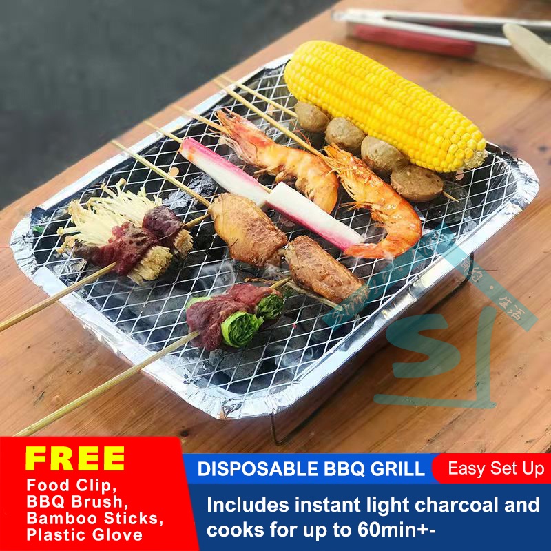 How to light a disposable clearance bbq