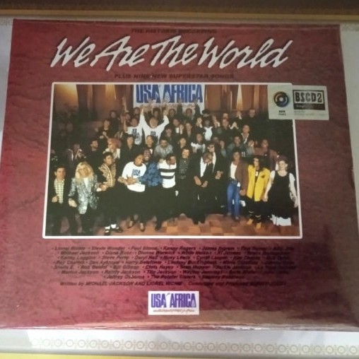 Cd We are the world Usa Africa | Shopee Malaysia