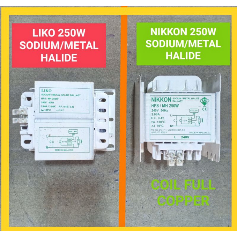 Nikkon 400w deals metal halide