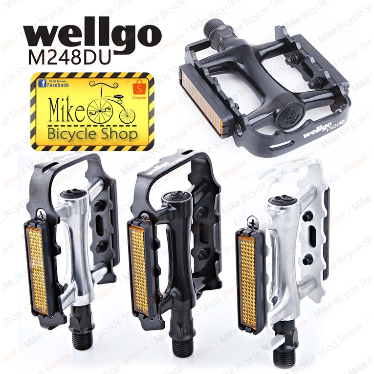 WELLGO Ultralight Bearing Pedals M248 Road Bike Pedal MTB Bicycle