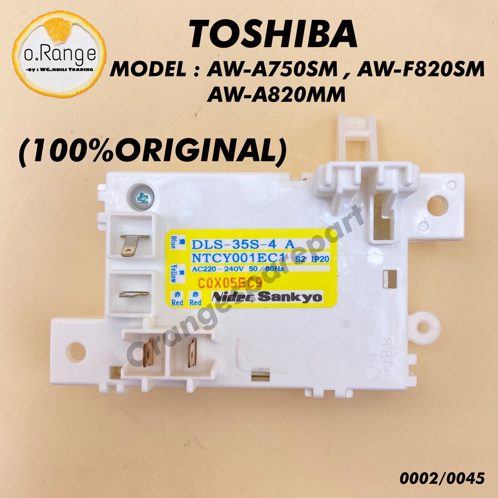 (100ORIGINAL) AWA750SM / AWF820SM / AWA820MM Toshiba Washing
