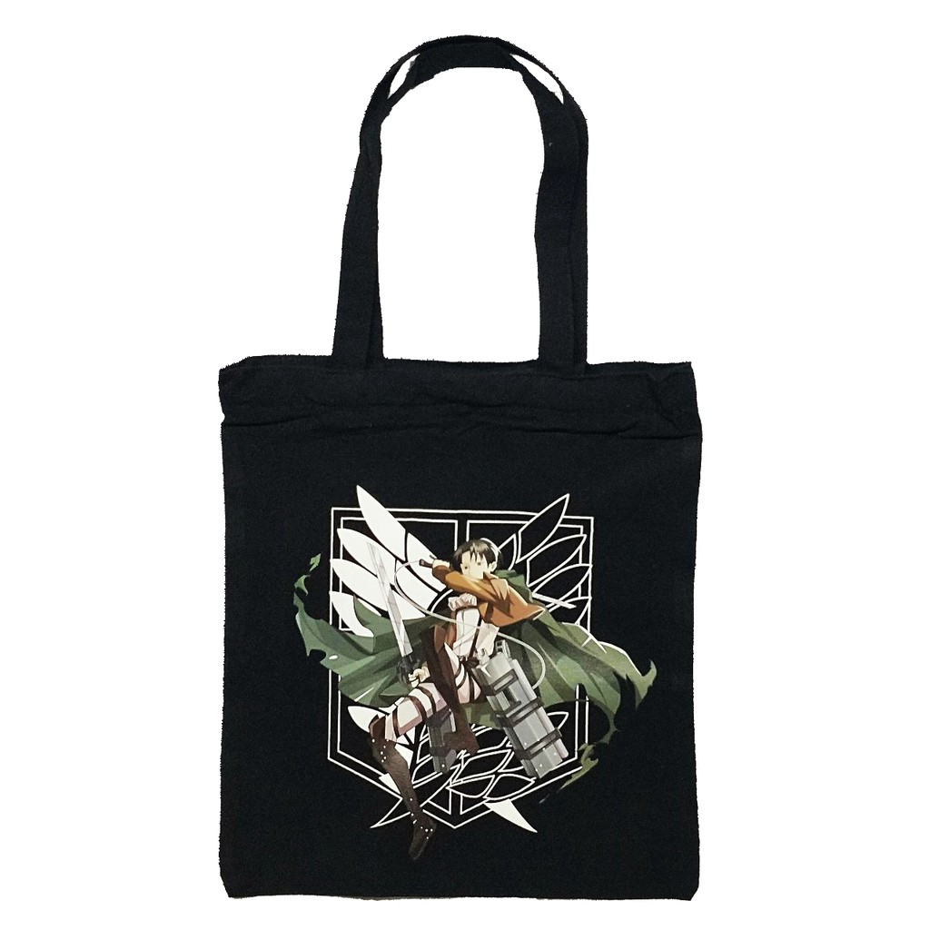 Attack On Titan Logo The Scouting Legion Tote Bag by Anime Art