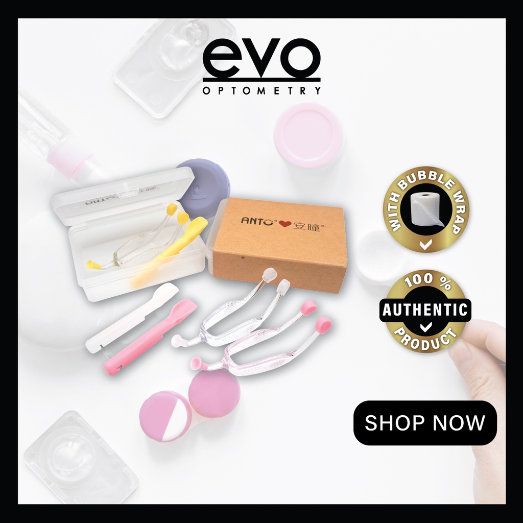 evo ANTO Contact Lens Handler Tweezer Tools Kit Casing Shopee Malaysia