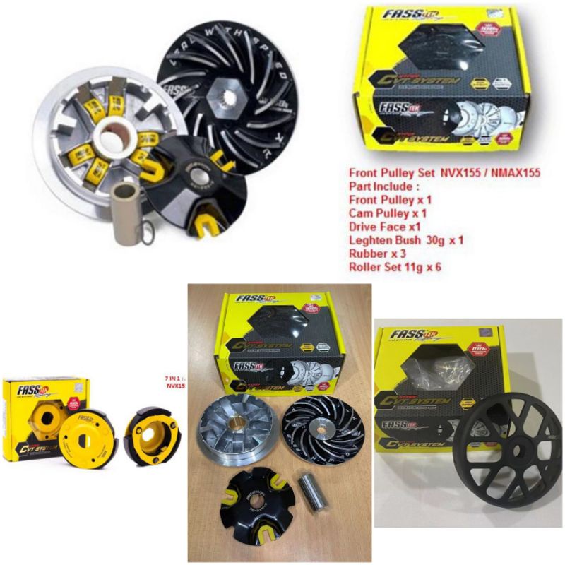 FASSTEK NVX155/NMAX/VARIO150/AVANTIZ/ADV150 PCX150RACING FRONT PULLEY