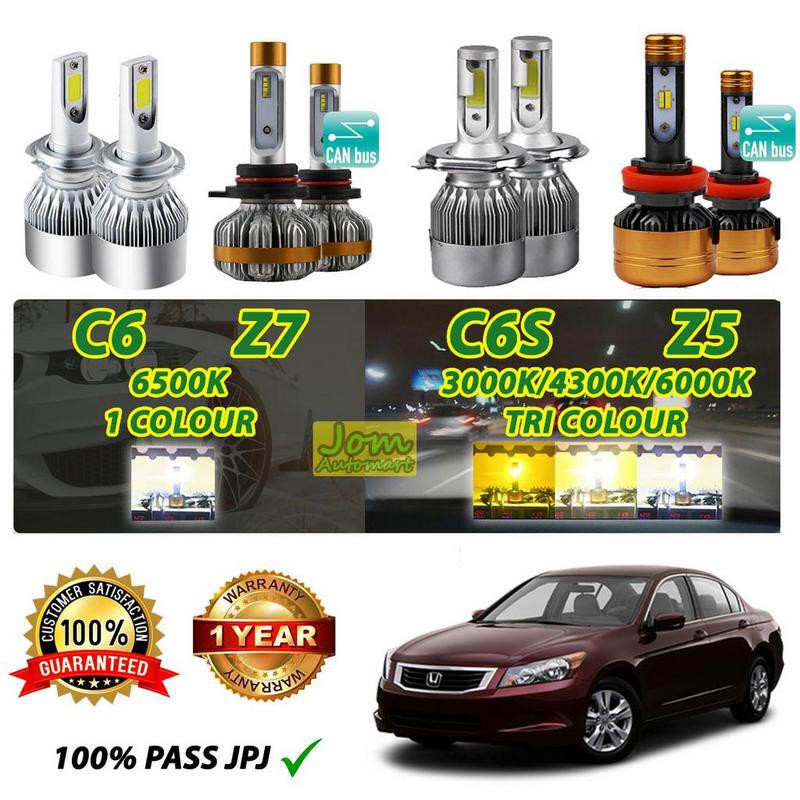 Honda Accord 20082012 [9006 HB4] Car Headlamp Auto Foglamp Bulbs (2pcs