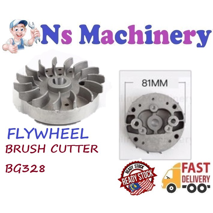 Flywheel Mesin Rumput BG328 Ogawa Victa Kasei Okazawa Tanika Tenaka