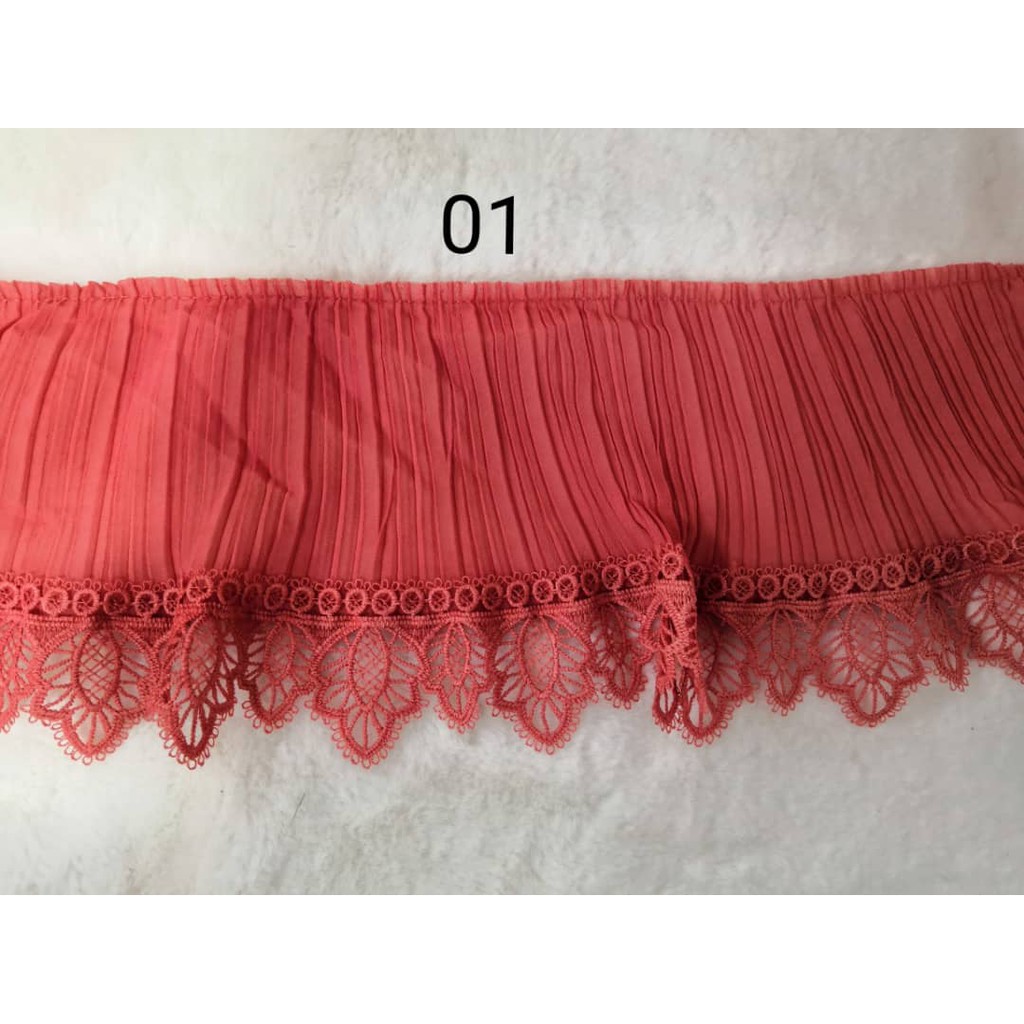 Ruffle Lace 14.5cm L100 | Shopee Malaysia