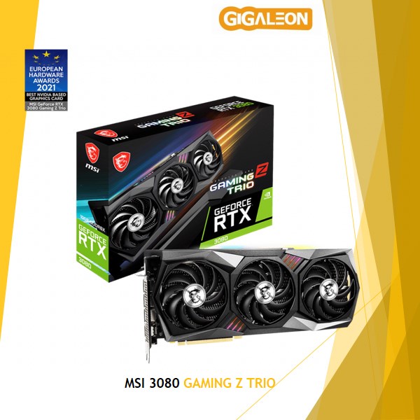 MSI GEFRORCE RTX3080 GAMING Z TRIO 10GB DDR6X VGA Card (LHR