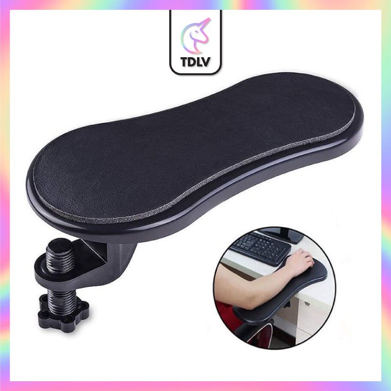 TDLV Computer Office Table Arm Rest Hand Holding Attachable Armrest Pad