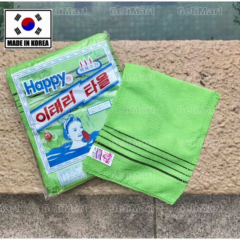 [Ready Stock] Korean Italy Exfoliating Body Scrub Towel (Made in Korea ...