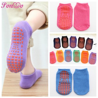 Kids Adults Anti-Slip Floor Socks Parent-Child Trampoline Cotton