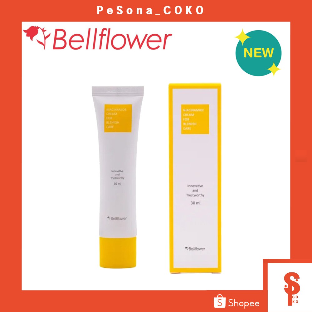 Original🌱Bellflower🌱Niacinamide Cream for Blemish Care 30ml | Shopee ...