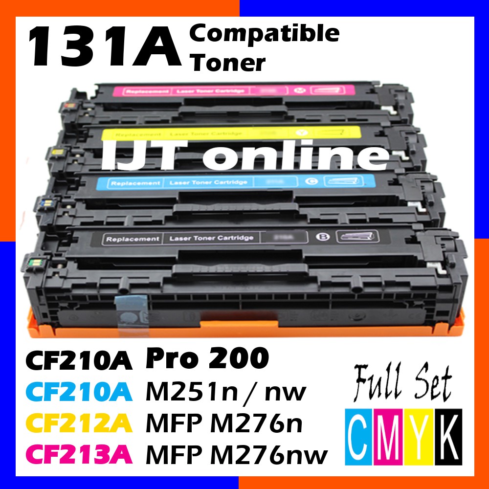 Toner Compatible For 131A CF210A CF211A CF212A CF213A HP LaserJet Pro ...