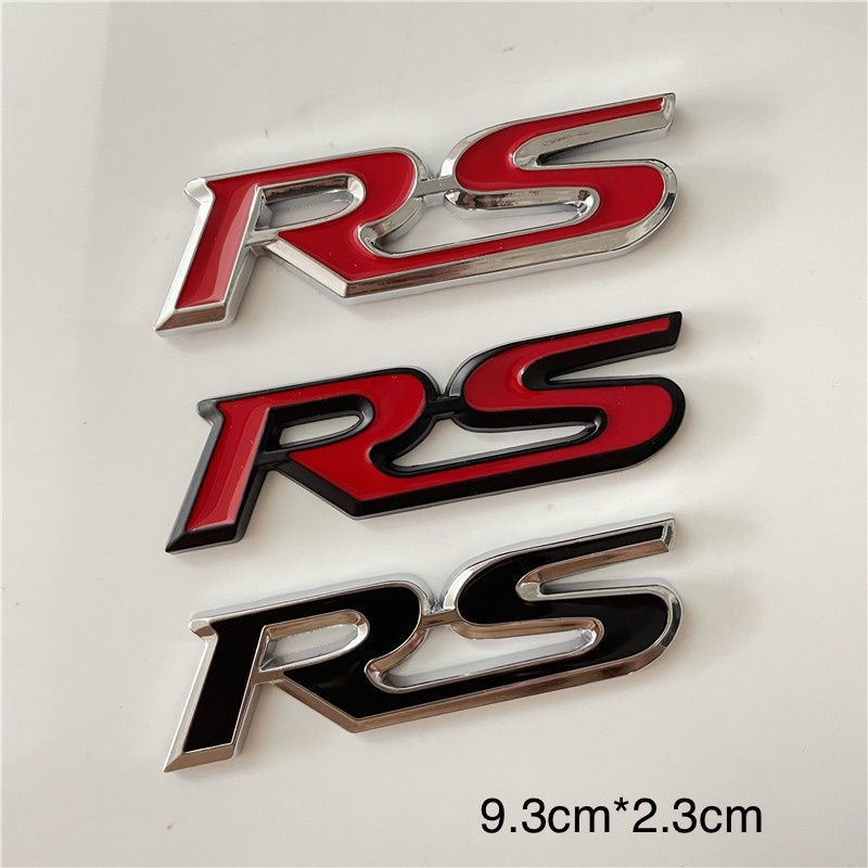 car emblem RS logo kereta emblem metal | Shopee Malaysia