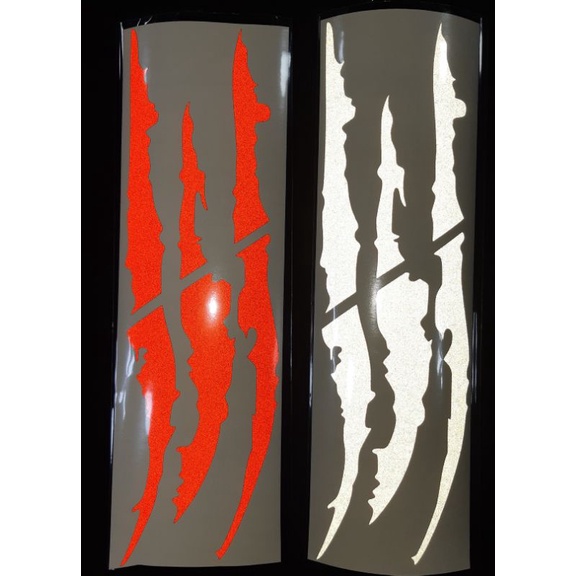 Scratch Stickers Die-Cut Work There Are Both Normal And 3M For A Cool ...