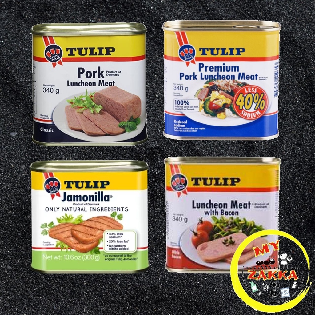 [MZK] Tulip Danish Luncheon Meat (4 Type) | Shopee Malaysia