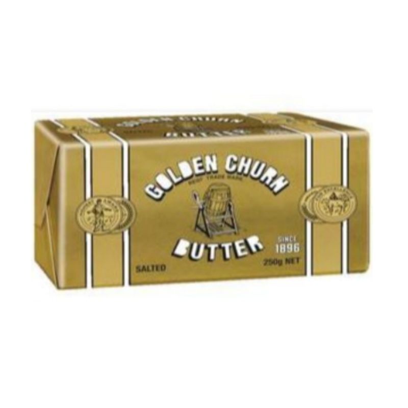 BUTTER GOLDEN CHURN SALTED HALAL (250g) Shopee Malaysia