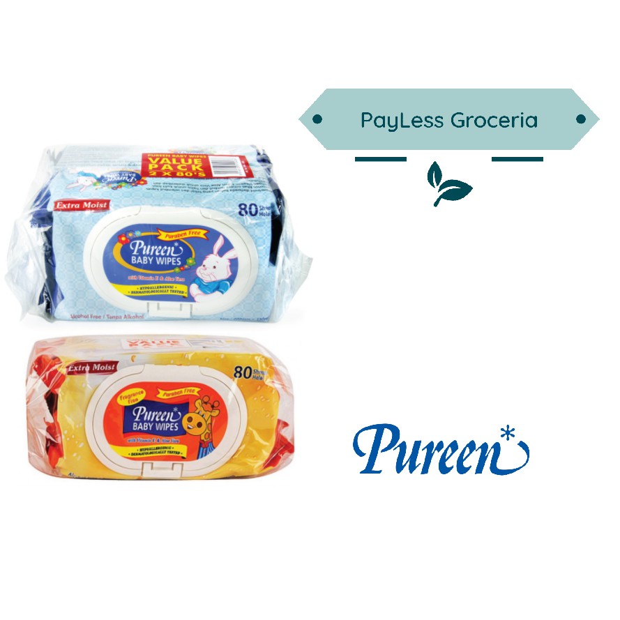 Pureen store wet tissue