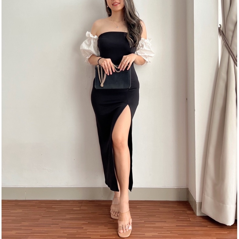 Herfit kyara bodycone dress 8821/dress Fit body | Shopee Malaysia