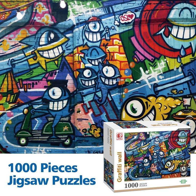 Mini Tube Adult Jigsaw Puzzle 150 Pieces of Landscape Painting Children's  Puzzle Toys Creative Gift