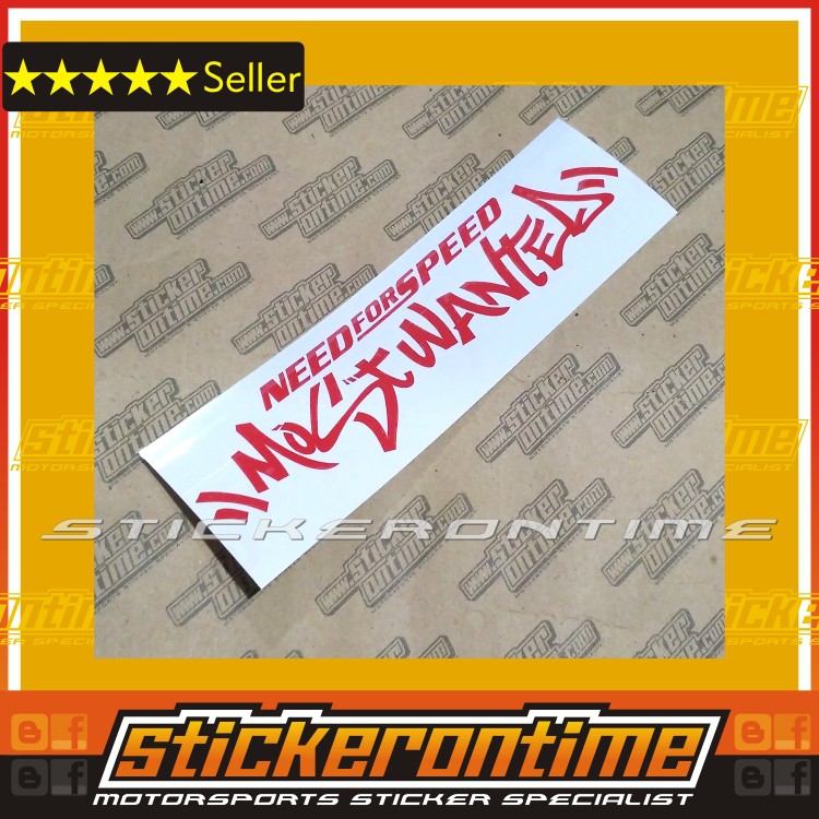 Car Sticker Most Wanted need for speed game racing sport | Shopee Malaysia