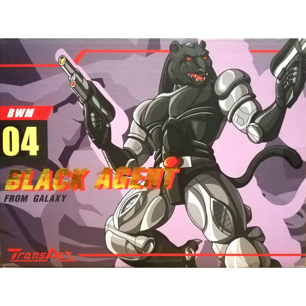 TransArt BWM04 BWM-04 Black Agent (aka Masterpiece Scaled Beast Wars ...