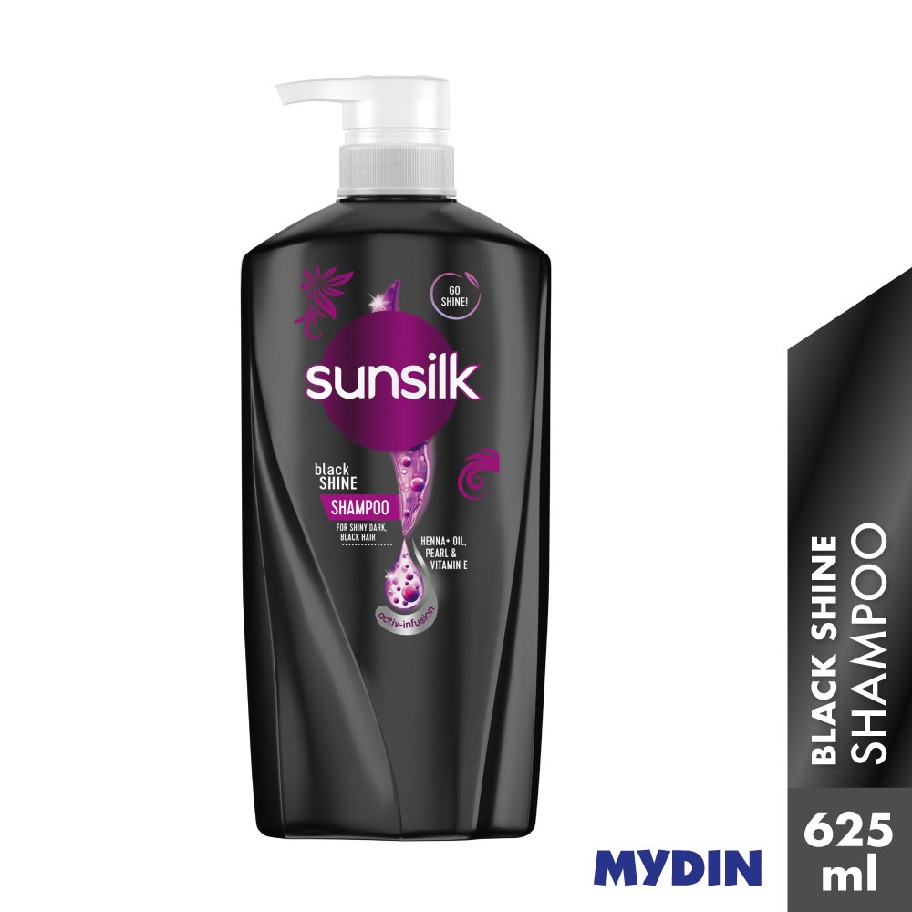 Sunsilk Shampoo Black Shine 625ml Shopee Malaysia 6279