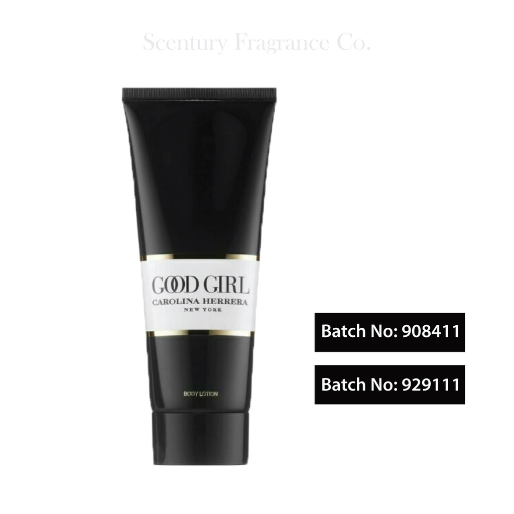 ORIGINAL CAROLINA HERRERA GOOD GIRL BODY LOTION 100mL Shopee Malaysia