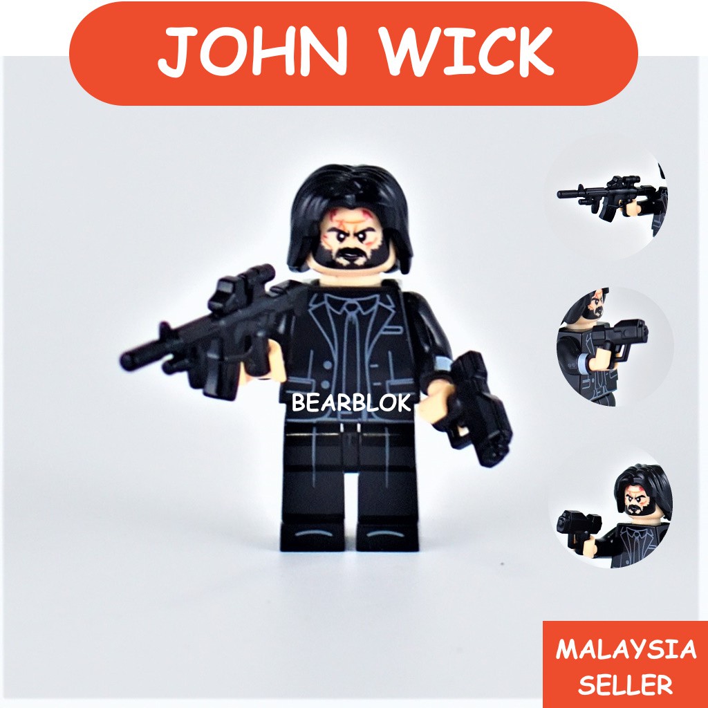 John wick lego discount set