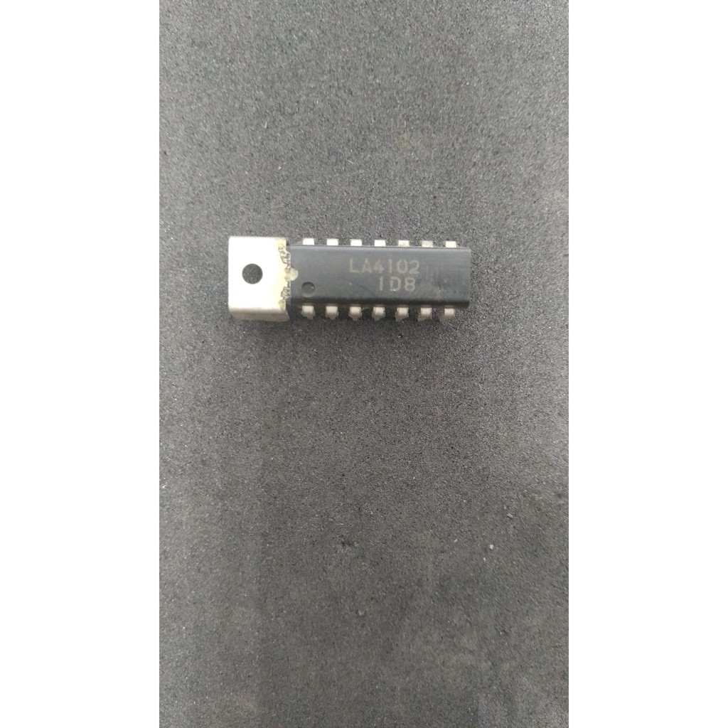 Ic LA4102 2-Channel AF Power AMP For Radio Tape Recorder | Shopee Malaysia