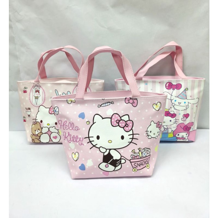 Hello Kitty Lunch Bag For Kids Primary school Kindergarten Beg Bekas