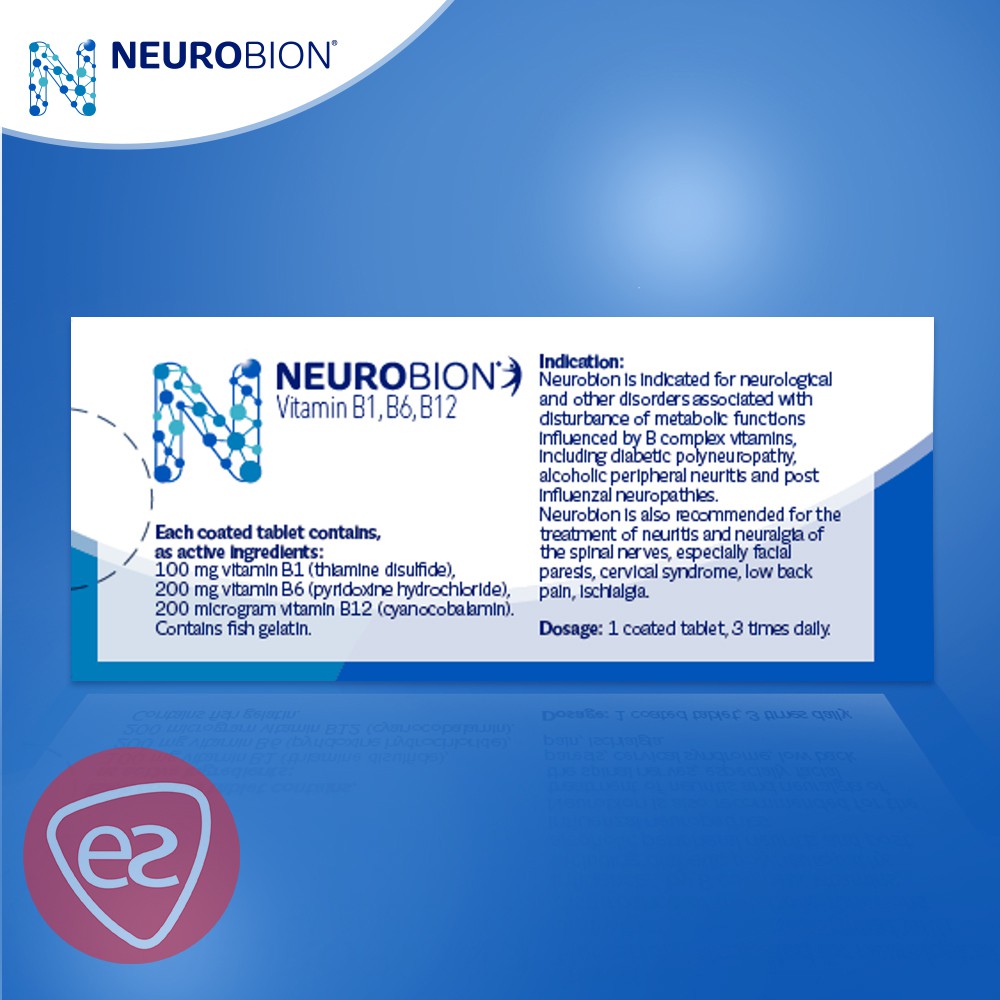 NEUROBION Vitamin B1, B6 And B12 Combination And Nerve
