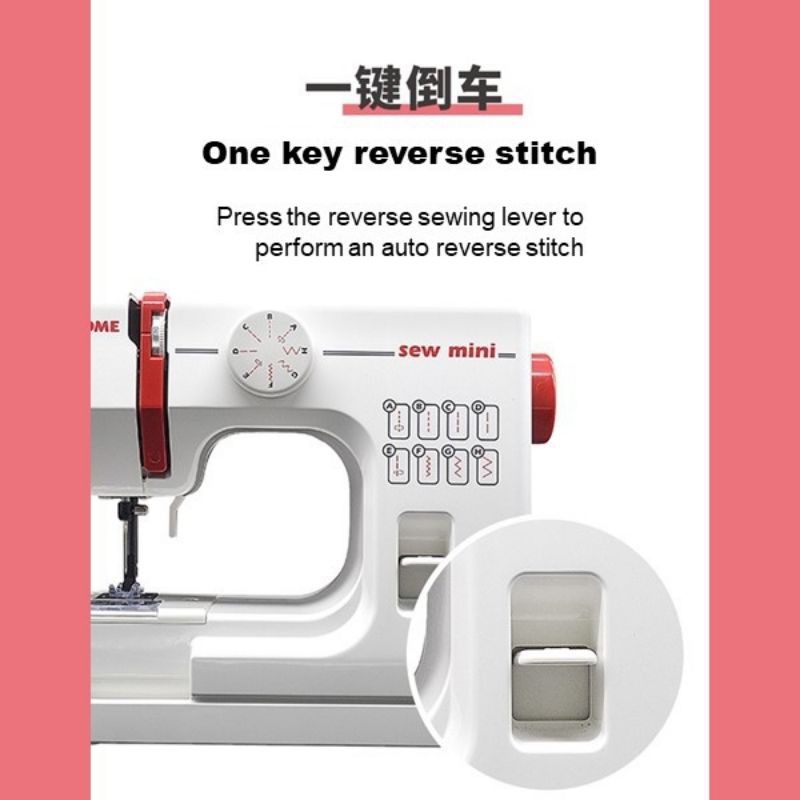 🔥🔥JANOME MINI SEWING MACHINE 525A🔥READY STOCK🔥🔥 Shopee Malaysia