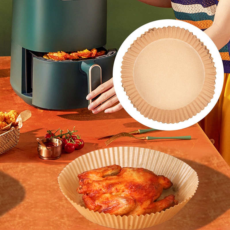 INSHAUS Air Fryer Paper Liner For Air Fryer/Microwave Oven/Frying Pan ...
