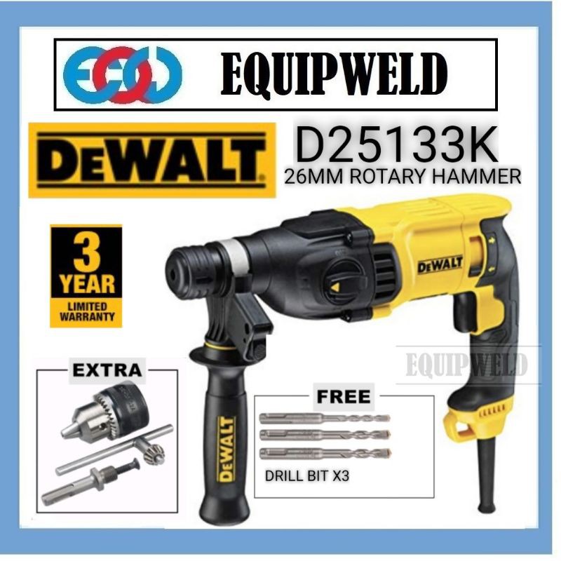 Dewalt 26mm discount rotary hammer drill