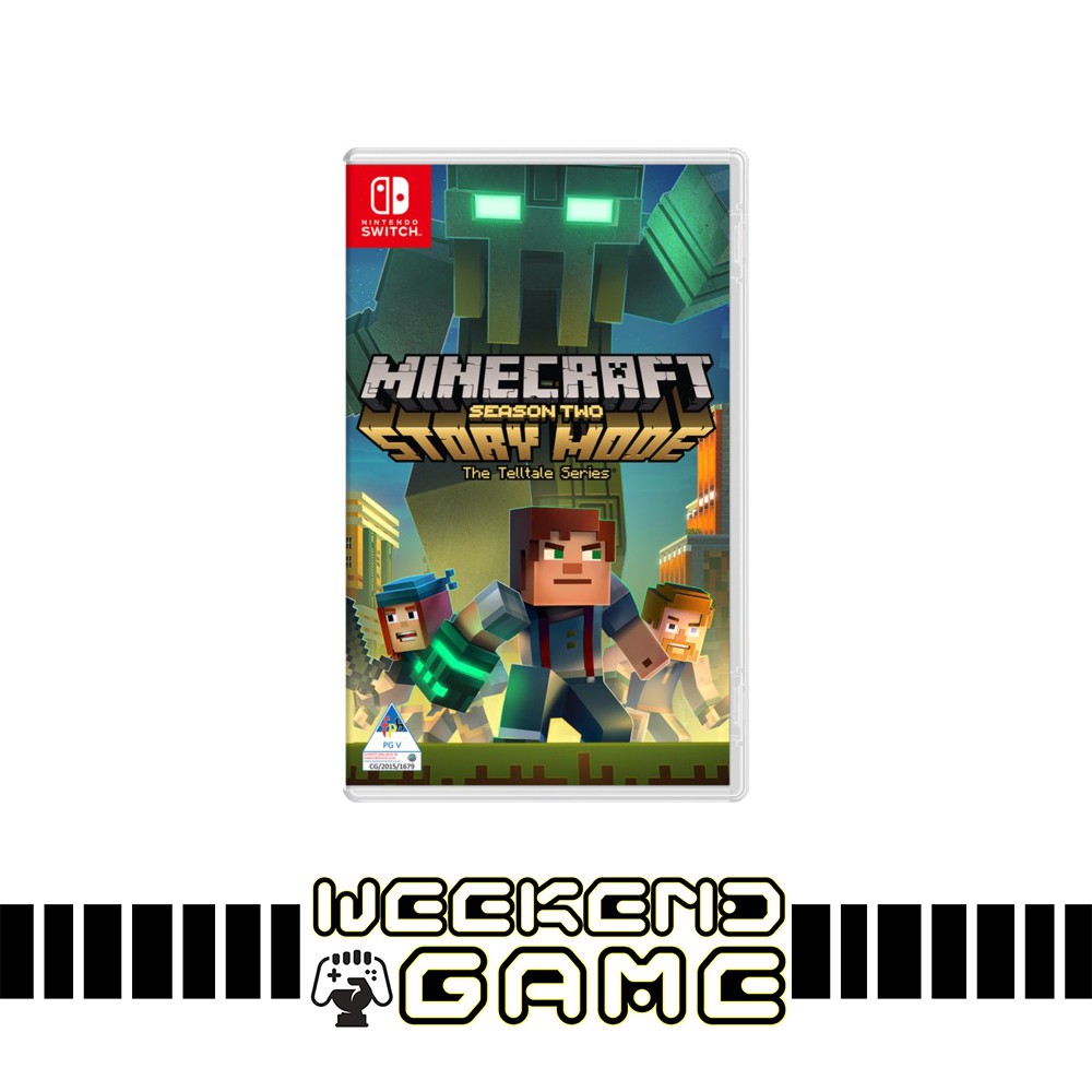 【switch】Minecraft: Story Mode　北米版 Amazon.com: Telltale Games Minecraft: Story Mode - The