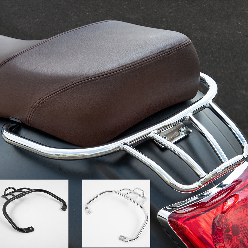 Holiday Themed Mug MotoSport Foldable Black Luggage Rack For Vespa GTS ...