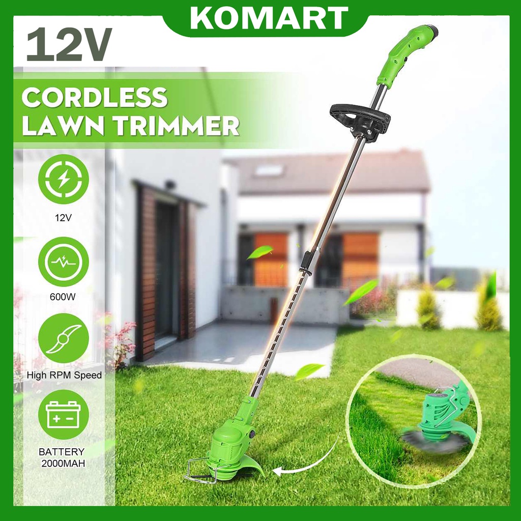 12v Lithium Battery Grass Trimmer Cordless Lawn Mower Grass Trimming