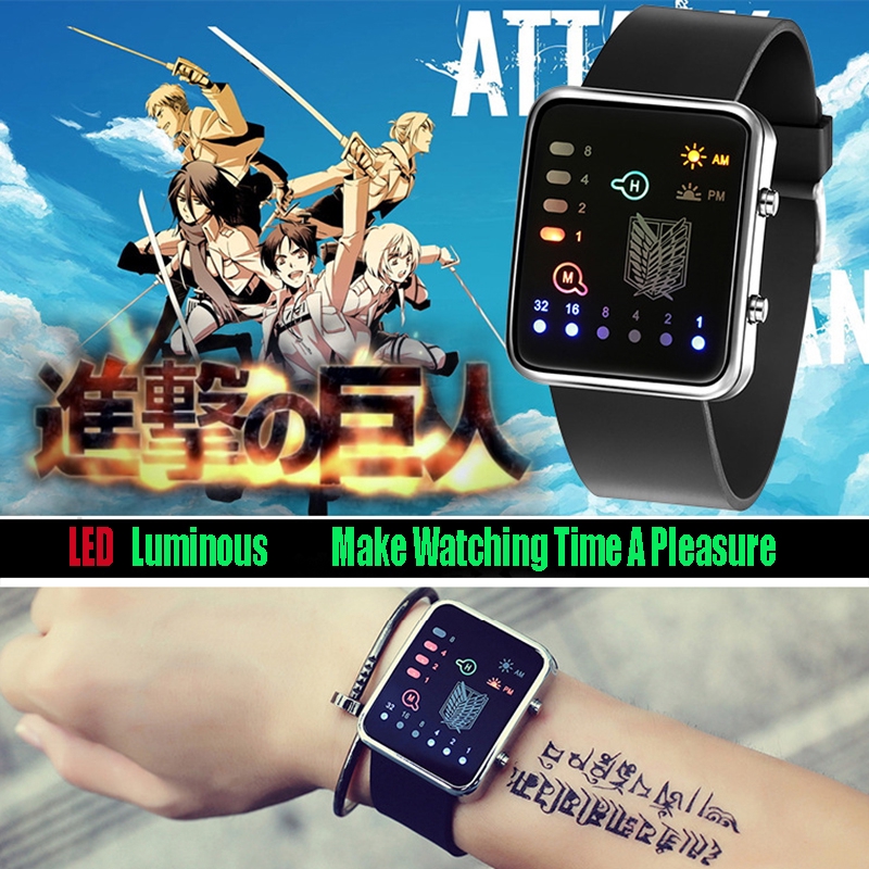 Titan discount led watch