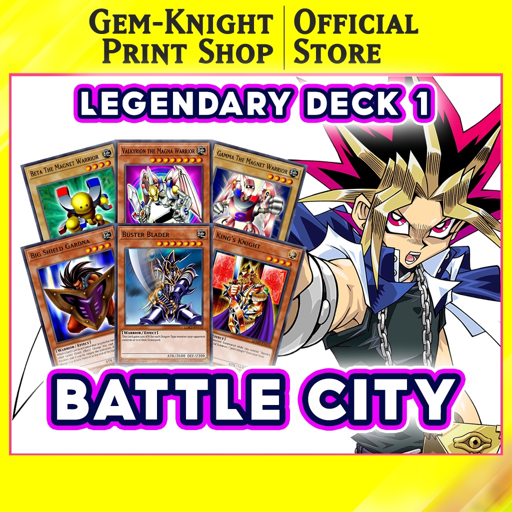 Printed Cards] Yugioh Deck - Legendary Deck I - Battle City Deck Yugioh  Card Yugioh Card Game | Shopee Malaysia