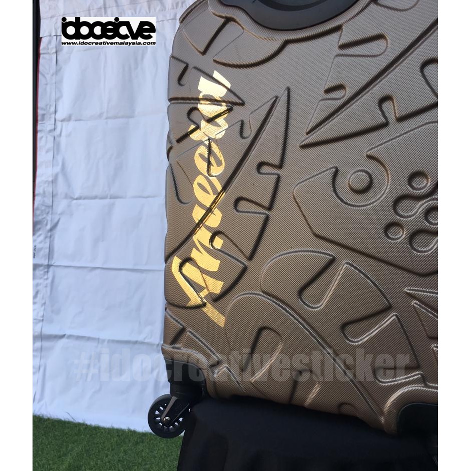 LUGGAGE BAG Sticker - Custom & Premium quality | Shopee Malaysia