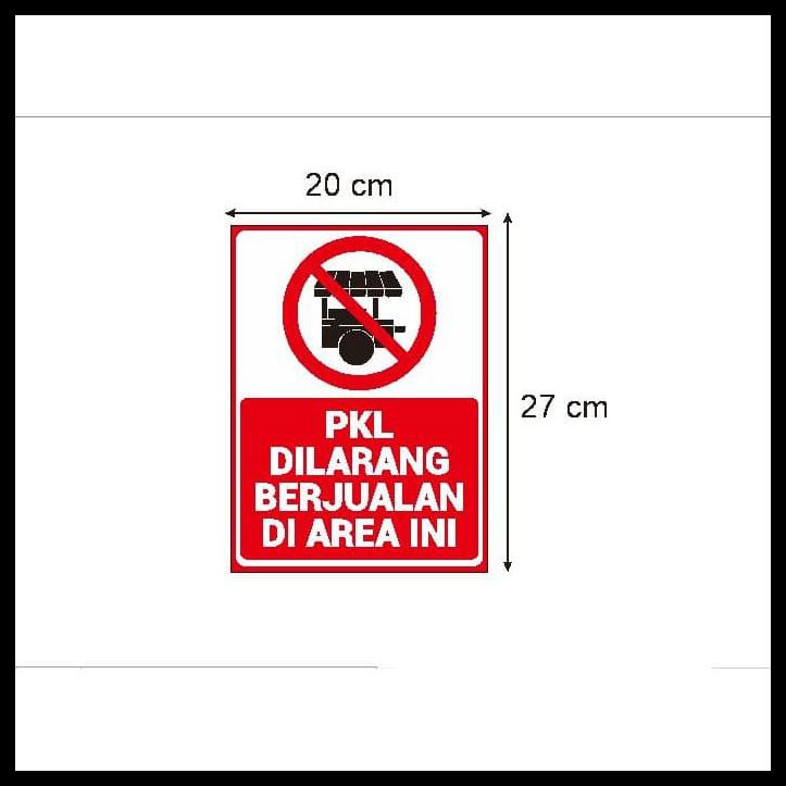 Himbauan Vinyl Stickers Sign Sign Rambu Pkl Enter Prohibition Shopee Malaysia 