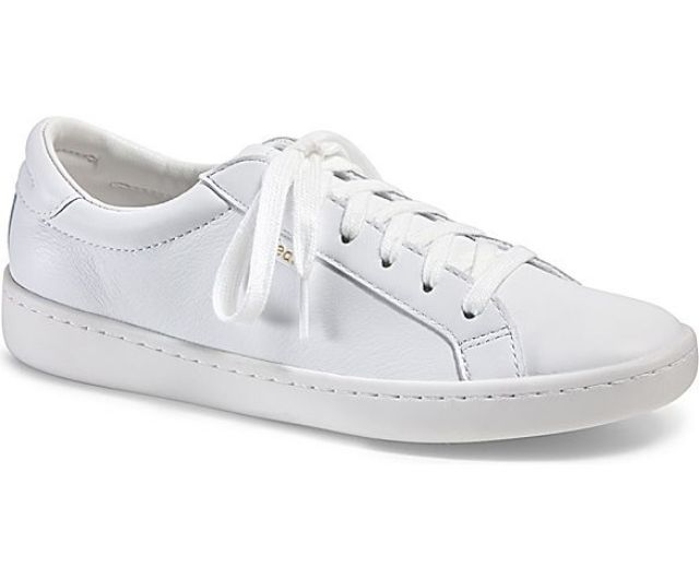 Keds Women s Ace Leather Shoes WH56857 WHITE Shopee Malaysia